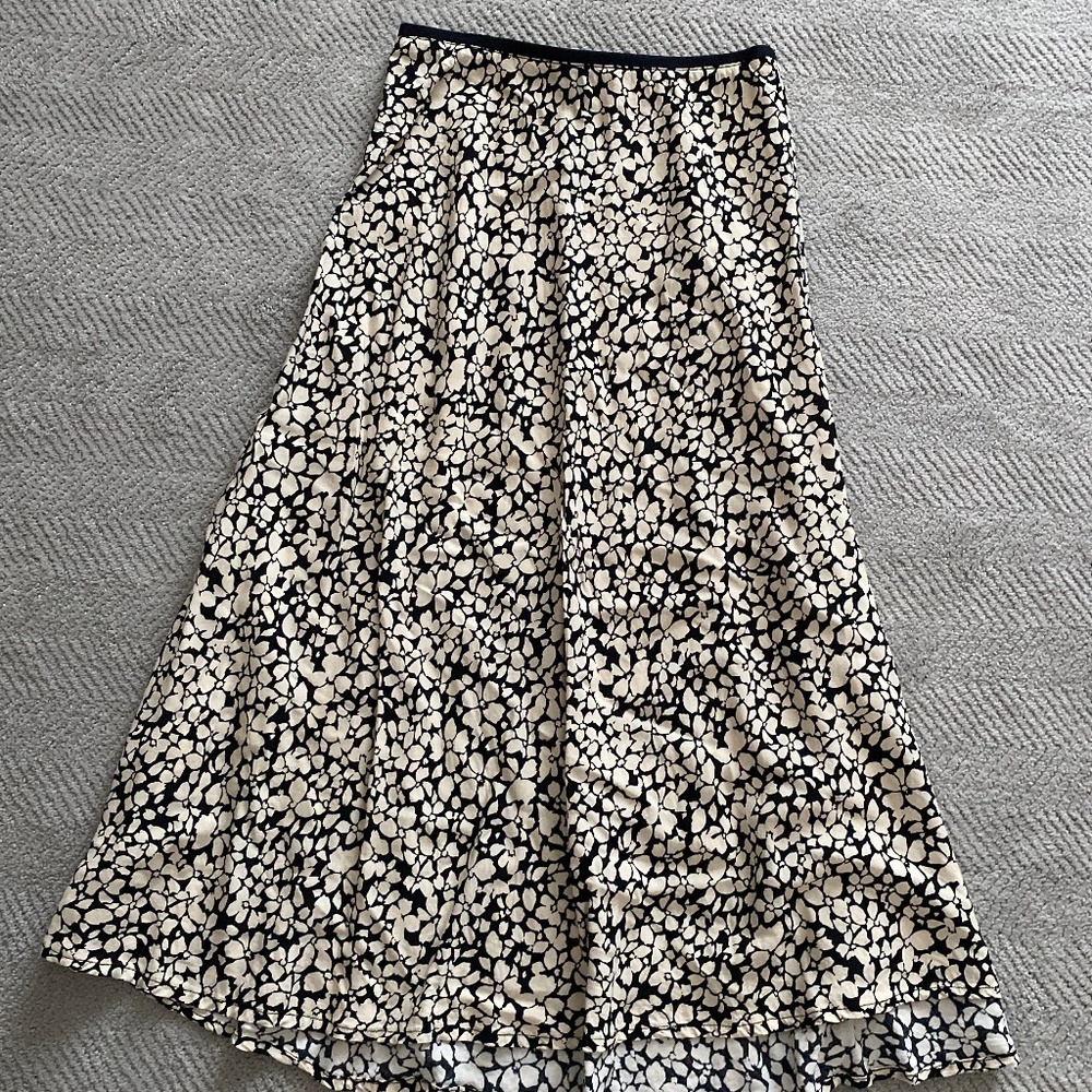 Floral maxi skirt